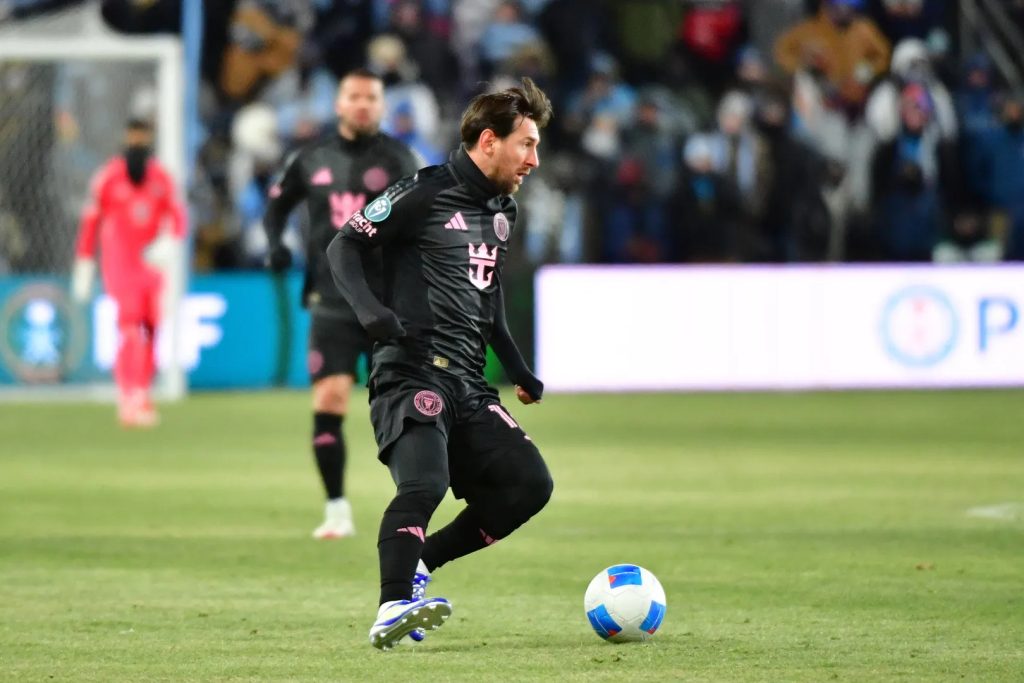 Lionel Messi Scores Goal