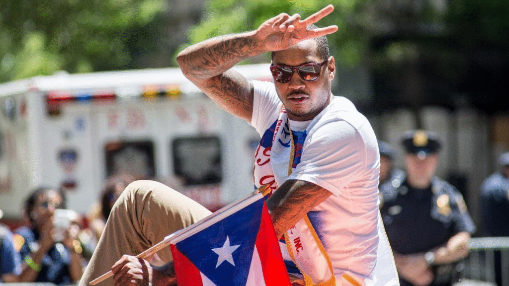 Carmelo Anthony Puerto Rican Day Parade
